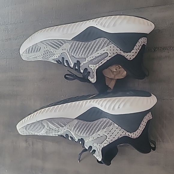Adidas Alphabounce Beyond Running Shoes Grey/Black Size 11 Men's - Picture 5 of 10